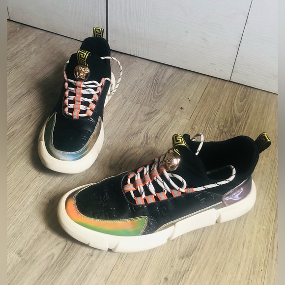 Versace men sneakers size 43EU, 9.5 US - Picture 7 of 11